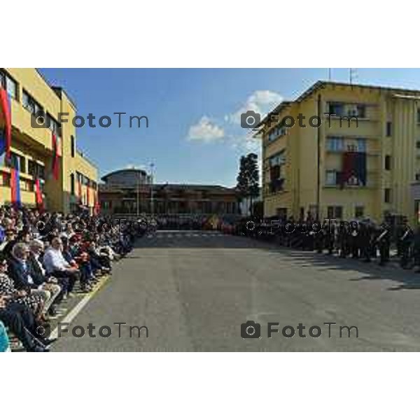 Tiziano Manzoni/LaPresse 5-06- 2024 Bergamo, Italia Cronaca Bergamo Festa dell\'arma dei carabinieri 210 anno di fondazione con Maria Cristina Rota Prefetto di Bergamo e colonnello Salvatore Sauco