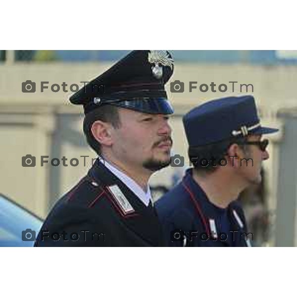 Tiziano Manzoni/LaPresse 5-06- 2024 Bergamo, Italia Cronaca Bergamo Festa dell\'arma dei carabinieri 210 anno di fondazione con Maria Cristina Rota Prefetto di Bergamo e colonnello Salvatore Sauco