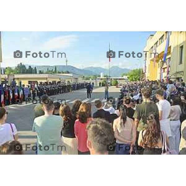 Tiziano Manzoni/LaPresse 5-06- 2024 Bergamo, Italia Cronaca Bergamo Festa dell\'arma dei carabinieri 210 anno di fondazione con Maria Cristina Rota Prefetto di Bergamo e colonnello Salvatore Sauco