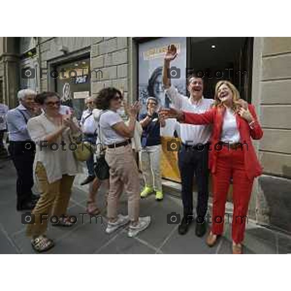 Tiziano Manzoni/LaPresse 10-06 - 2024 Bergamo, Italia Cronaca Bergamo Elena Carnevali eletta sindaco di Bergamo 2024