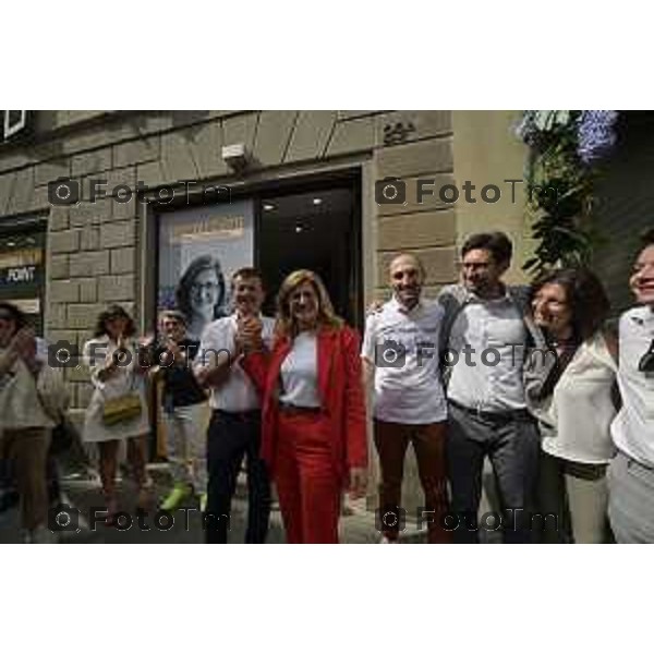 Tiziano Manzoni/LaPresse 10-06 - 2024 Bergamo, Italia Cronaca Bergamo Elena Carnevali eletta sindaco di Bergamo 2024