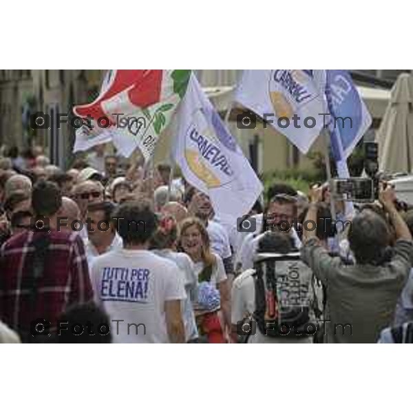 Tiziano Manzoni/LaPresse 10-06 - 2024 Bergamo, Italia Cronaca Bergamo Elena Carnevali eletta sindaco di Bergamo 2024