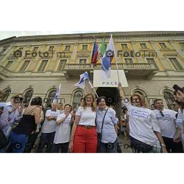 Tiziano Manzoni/LaPresse 10-06 - 2024 Bergamo, Italia Cronaca Bergamo Elena Carnevali eletta sindaco di Bergamo 2024