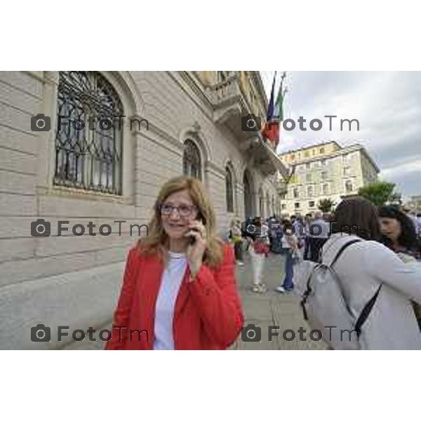 Tiziano Manzoni/LaPresse 10-06 - 2024 Bergamo, Italia Cronaca Bergamo Elena Carnevali eletta sindaco di Bergamo 2024