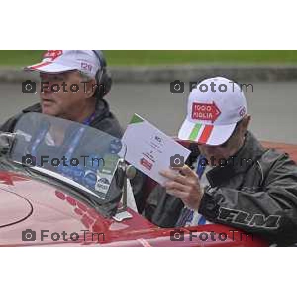 Tiziano Manzoni/LaPresse 11-06- 2024 Bergamo, Italia Cronaca Bergamo mille miglia storica all\'accademia gdf 2024