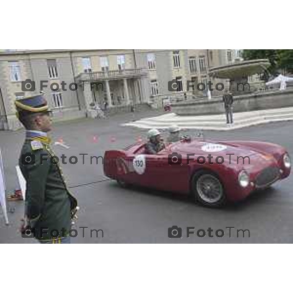 Tiziano Manzoni/LaPresse 11-06- 2024 Bergamo, Italia Cronaca Bergamo mille miglia storica all\'accademia gdf 2024