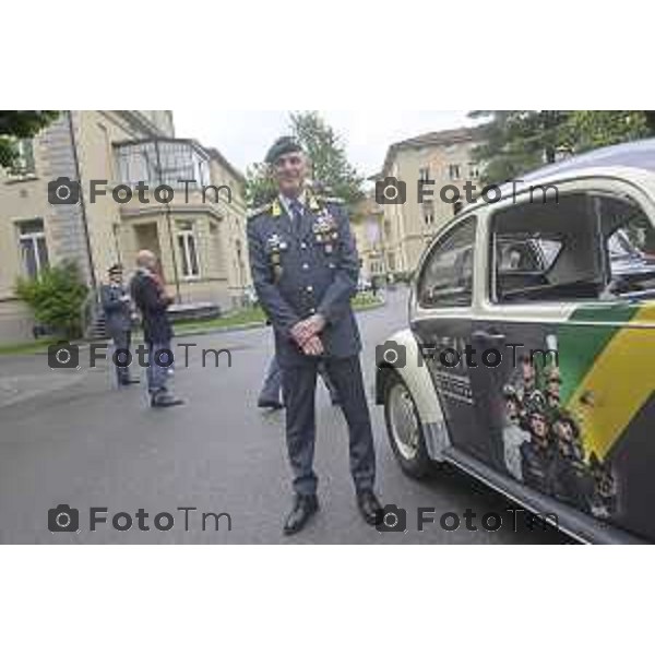 Tiziano Manzoni/LaPresse 11-06- 2024 Bergamo, Italia Cronaca Bergamo mille miglia storica all\'accademia gdf 2024