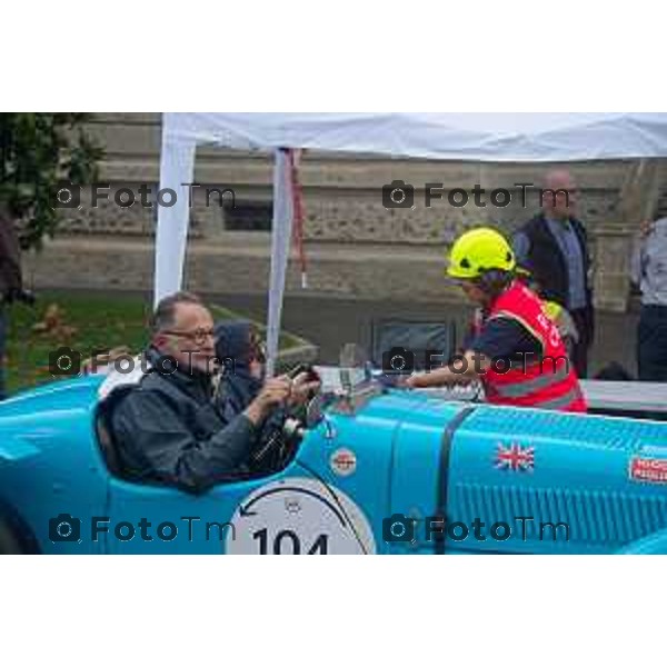 Tiziano Manzoni/LaPresse 11-06- 2024 Bergamo, Italia Cronaca Bergamo mille miglia storica all\'accademia gdf 2024