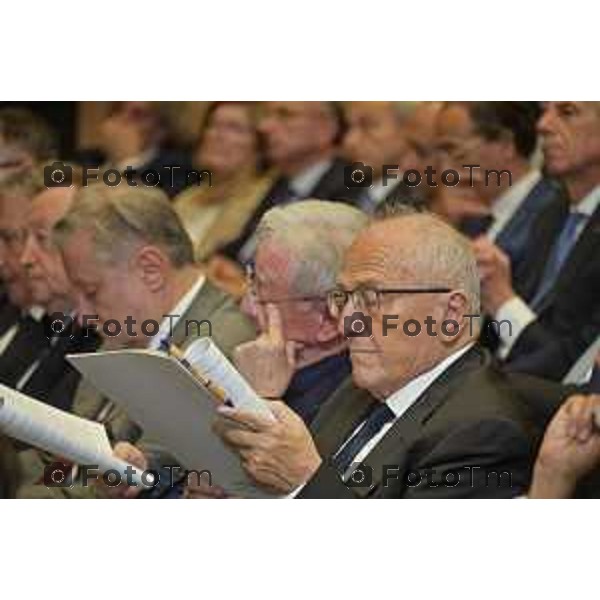 Tiziano Manzoni/LaPresse 134-06- 2024 Bergamo, Italia Cronaca Treviglio Assemblea di Bilancio 2023 della Federazione del Credito Cooperativo lombardo. 2024