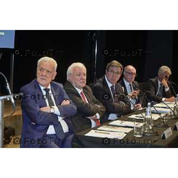 Tiziano Manzoni/LaPresse 134-06- 2024 Bergamo, Italia Cronaca Treviglio Assemblea di Bilancio 2023 della Federazione del Credito Cooperativo lombardo. 2024