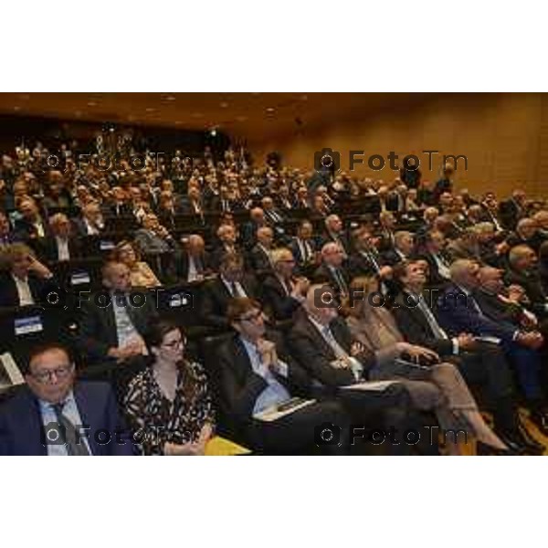 Tiziano Manzoni/LaPresse 134-06- 2024 Bergamo, Italia Cronaca Treviglio Assemblea di Bilancio 2023 della Federazione del Credito Cooperativo lombardo. 2024