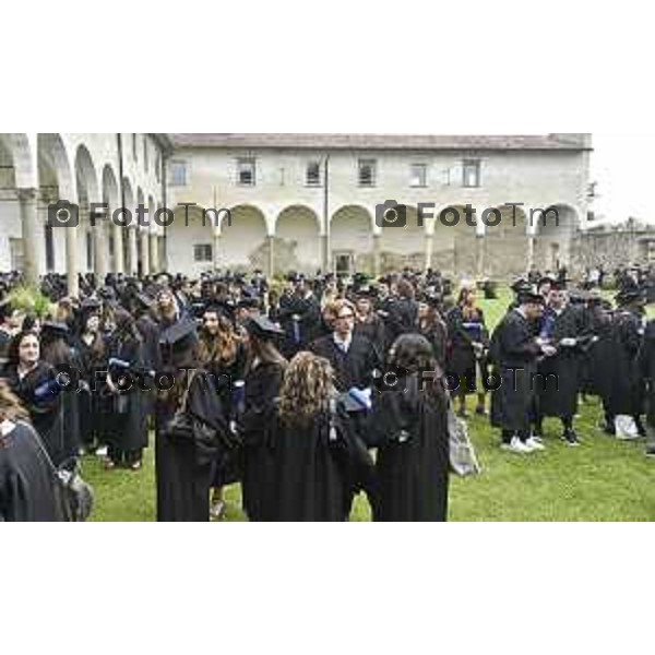 Tiziano Manzoni/LaPresse 15--06- 2024 Bergamo, Italia Cronaca Università Bergamo, il Graduation Da consegna dei diplomi di laurea e primo intervento in fascia tricolore di Elena Carnevali