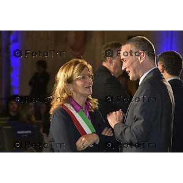 Tiziano Manzoni/LaPresse 15--06- 2024 Bergamo, Italia Cronaca Università Bergamo, il Graduation Da consegna dei diplomi di laurea e primo intervento in fascia tricolore di Elena Carnevali