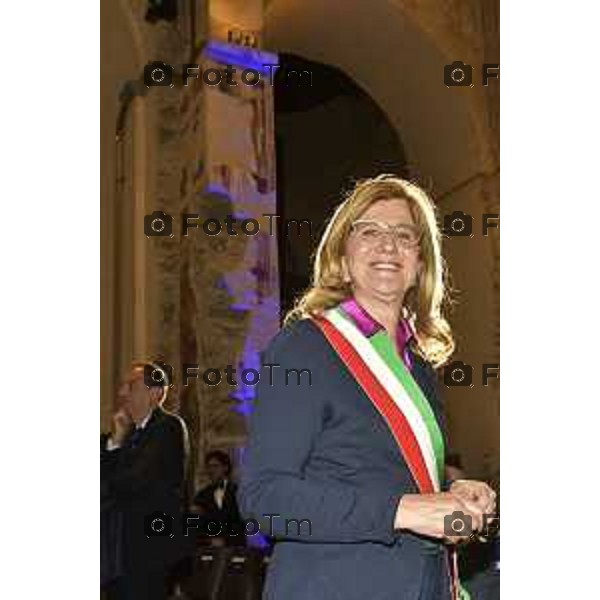 Tiziano Manzoni/LaPresse 15--06- 2024 Bergamo, Italia Cronaca Università Bergamo, il Graduation Da consegna dei diplomi di laurea e primo intervento in fascia tricolore di Elena Carnevali