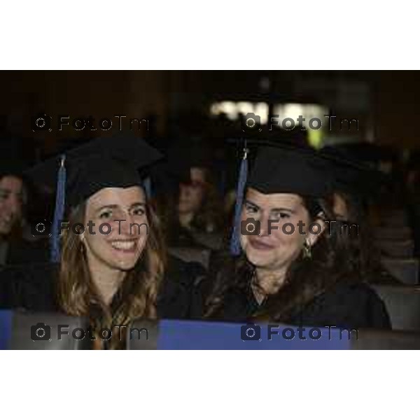 Tiziano Manzoni/LaPresse 15--06- 2024 Bergamo, Italia Cronaca Università Bergamo, il Graduation Da consegna dei diplomi di laurea e primo intervento in fascia tricolore di Elena Carnevali