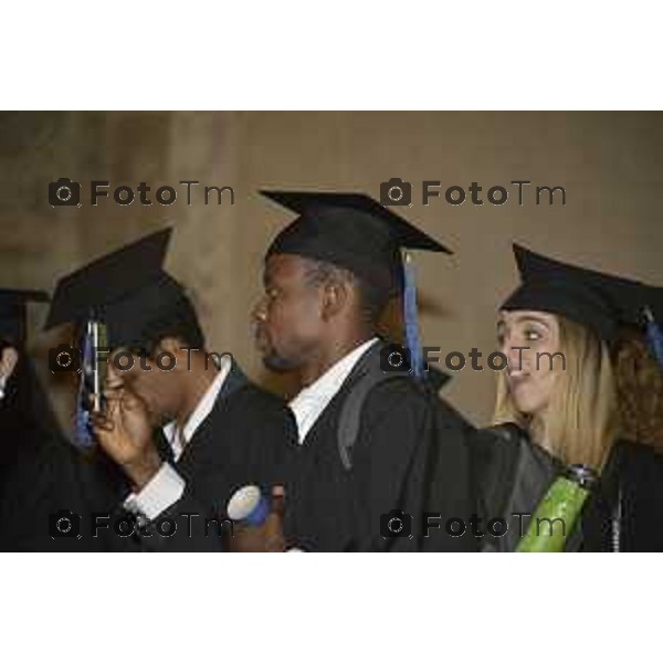 Tiziano Manzoni/LaPresse 15--06- 2024 Bergamo, Italia Cronaca Università Bergamo, il Graduation Da consegna dei diplomi di laurea e primo intervento in fascia tricolore di Elena Carnevali