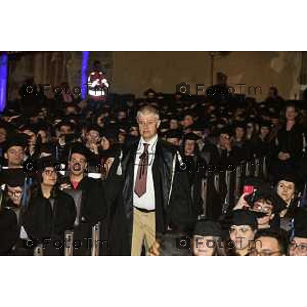 Tiziano Manzoni/LaPresse 15--06- 2024 Bergamo, Italia Cronaca Università Bergamo, il Graduation Da consegna dei diplomi di laurea e primo intervento in fascia tricolore di Elena Carnevali