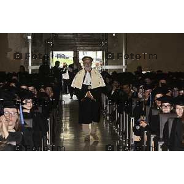 Tiziano Manzoni/LaPresse 15--06- 2024 Bergamo, Italia Cronaca Università Bergamo, il Graduation Da consegna dei diplomi di laurea e primo intervento in fascia tricolore di Elena Carnevali