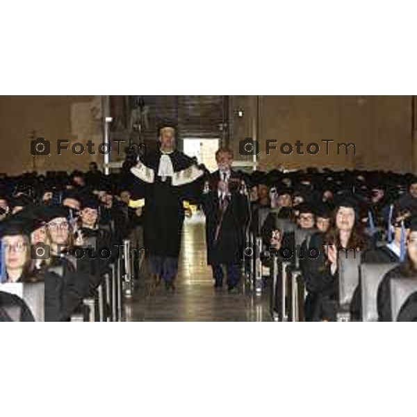 Tiziano Manzoni/LaPresse 15--06- 2024 Bergamo, Italia Cronaca Università Bergamo, il Graduation Da consegna dei diplomi di laurea e primo intervento in fascia tricolore di Elena Carnevali