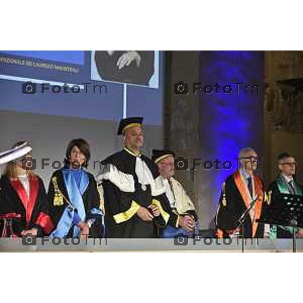 Tiziano Manzoni/LaPresse 15--06- 2024 Bergamo, Italia Cronaca Università Bergamo, il Graduation Da consegna dei diplomi di laurea e primo intervento in fascia tricolore di Elena Carnevali