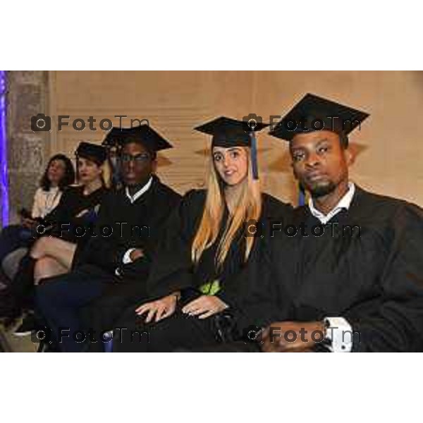 Tiziano Manzoni/LaPresse 15--06- 2024 Bergamo, Italia Cronaca Università Bergamo, il Graduation Da consegna dei diplomi di laurea e primo intervento in fascia tricolore di Elena Carnevali