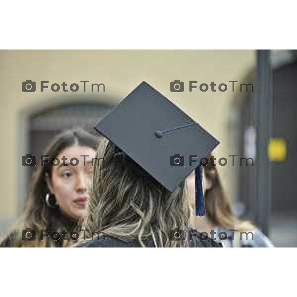 Tiziano Manzoni/LaPresse 15--06- 2024 Bergamo, Italia Cronaca Università Bergamo, il Graduation Da consegna dei diplomi di laurea e primo intervento in fascia tricolore di Elena Carnevali