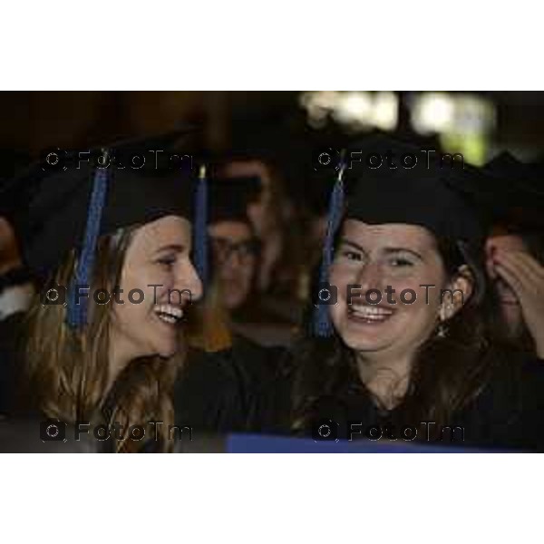 Tiziano Manzoni/LaPresse 15--06- 2024 Bergamo, Italia Cronaca Università Bergamo, il Graduation Da consegna dei diplomi di laurea e primo intervento in fascia tricolore di Elena Carnevali