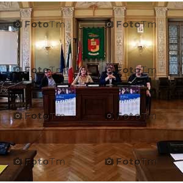 Tiziano Manzoni/LaPresse 20-06- 2024 Bergamo, Italia Cronaca Bergamo Bergamo presentazione della ventiduesima edizione di deSidera Bergamo Festival.