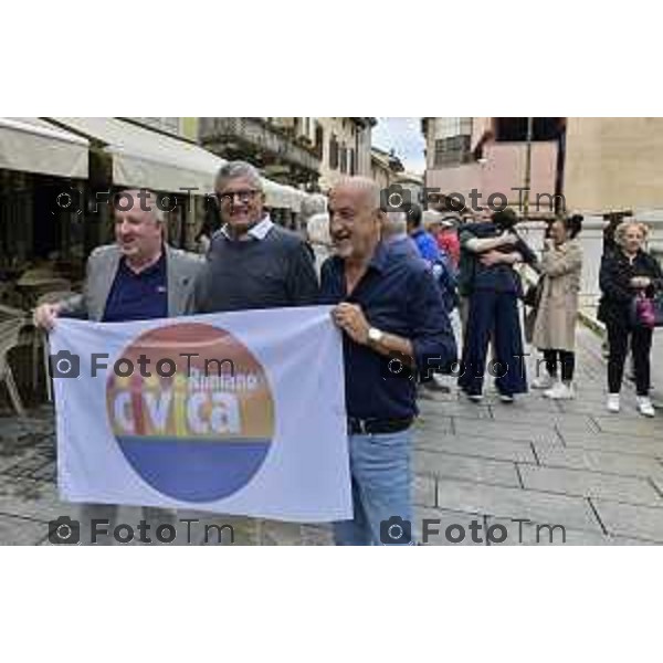 Tiziano Manzoni/LaPresse 24--06- 2024 Bergamo, Italia Cronaca Romano di Lombardia .ballottaggio Gianfranco Gafforelli nuovo sindaco, vince il centrodestra Paola Suardi