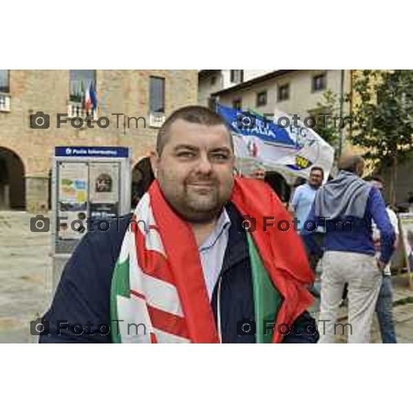 Tiziano Manzoni/LaPresse 24--06- 2024 Bergamo, Italia Cronaca Romano di Lombardia .ballottaggio Gianfranco Gafforelli nuovo sindaco, vince il centrodestra Paola Suardi