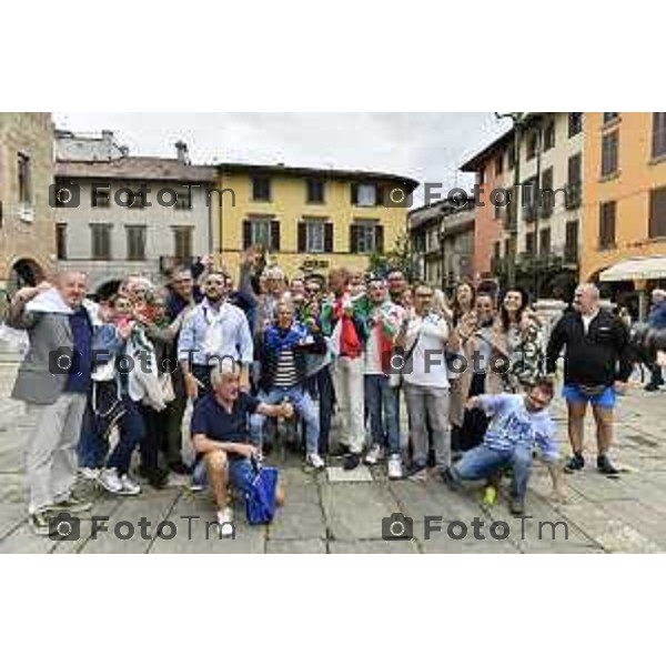 Tiziano Manzoni/LaPresse 24--06- 2024 Bergamo, Italia Cronaca Romano di Lombardia .ballottaggio Gianfranco Gafforelli nuovo sindaco, vince il centrodestra Paola Suardi