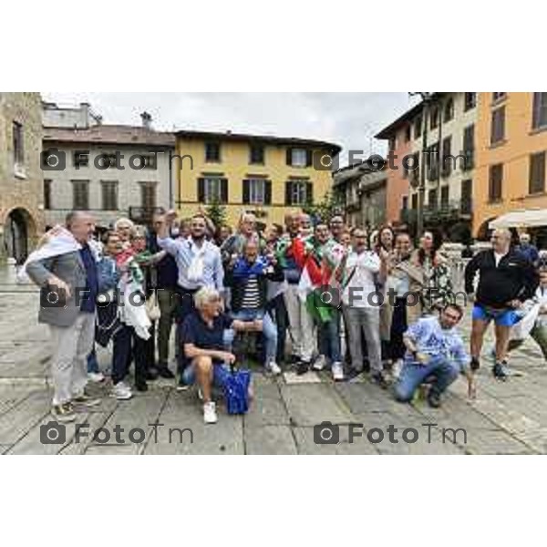 Tiziano Manzoni/LaPresse 24--06- 2024 Bergamo, Italia Cronaca Romano di Lombardia .ballottaggio Gianfranco Gafforelli nuovo sindaco, vince il centrodestra Paola Suardi