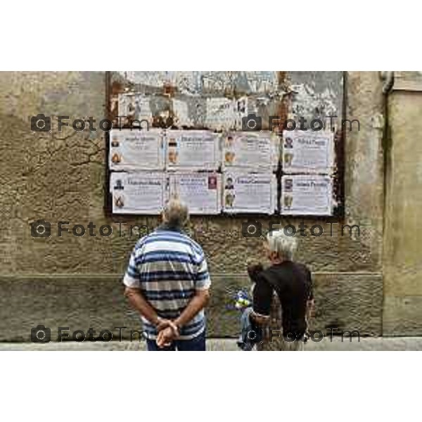 Tiziano Manzoni/LaPresse 24--06- 2024 Bergamo, Italia Cronaca Romano di Lombardia .ballottaggio Gianfranco Gafforelli nuovo sindaco, vince il centrodestra Paola Suardi