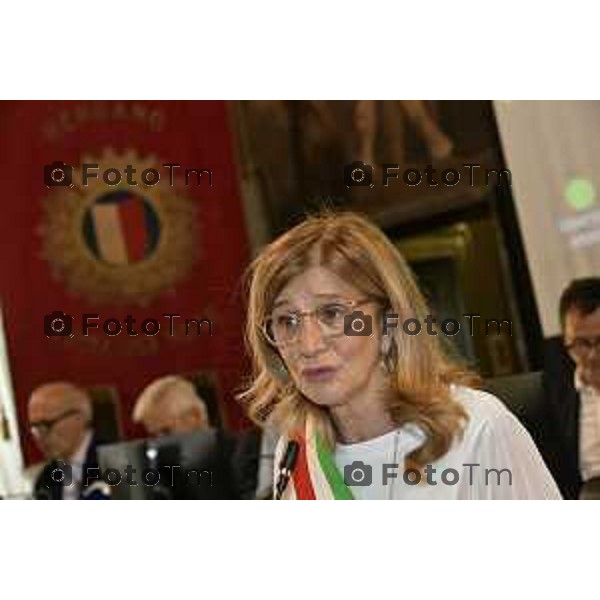 Tiziano Manzoni/LaPresse 27-06- 2024 Bergamo, Italia Cronaca Bergamo Primo consiglio comunale giunta Elena Carnevali 2024