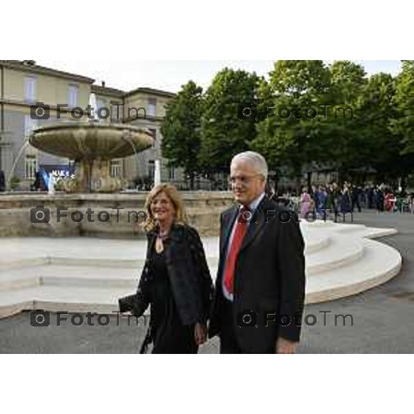 Tiziano Manzoni/LaPresse 29-06- 2024 Bergamo, Italia Cronaca Bergamo Accademia Guardia di Finanza Mak P 100 ballo giardino