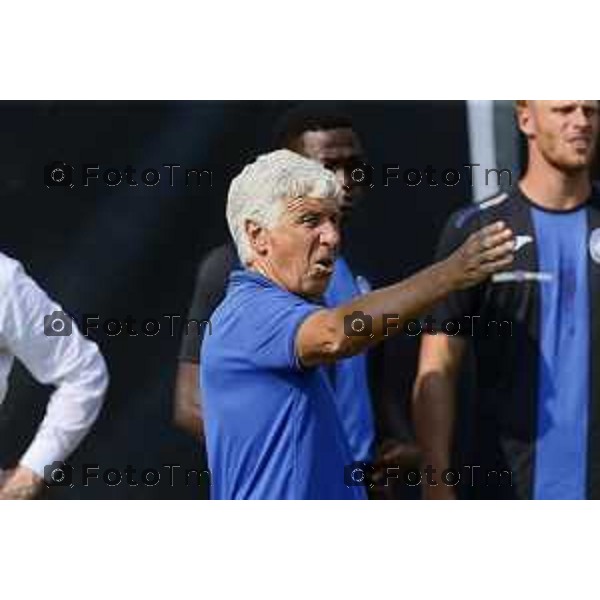 Tiziano Manzoni/LaPresse 17-07- 2024 Bergamo, Italia CronacaClusone Bg Amichevole Atalanta prima uscita 2024 Gasperini