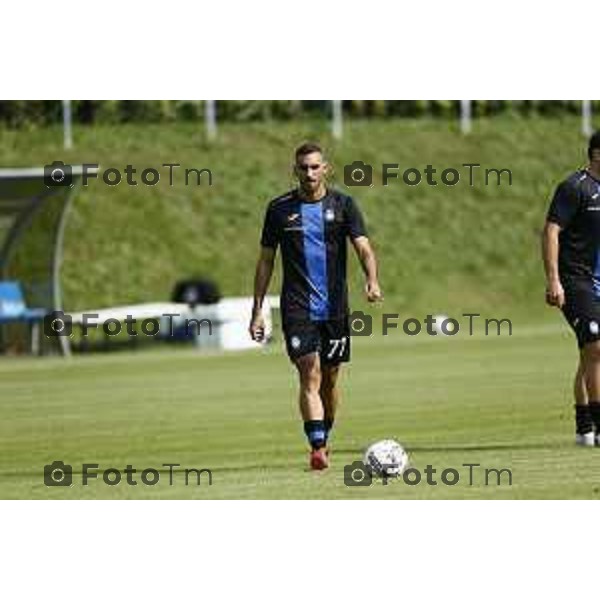 Tiziano Manzoni/LaPresse 17-07- 2024 Bergamo, Italia CronacaClusone Bg Amichevole Atalanta prima uscita 2024 Zapacosta Davide