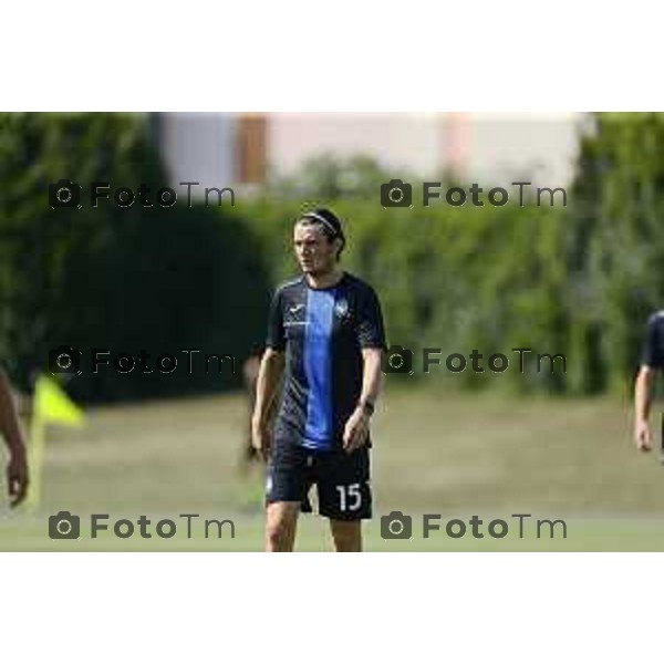 Tiziano Manzoni/LaPresse 20--07- 2024 Bergamo, Italia Cronaca Zanica Bg allenamento con partita Atalanta Luglio 2024