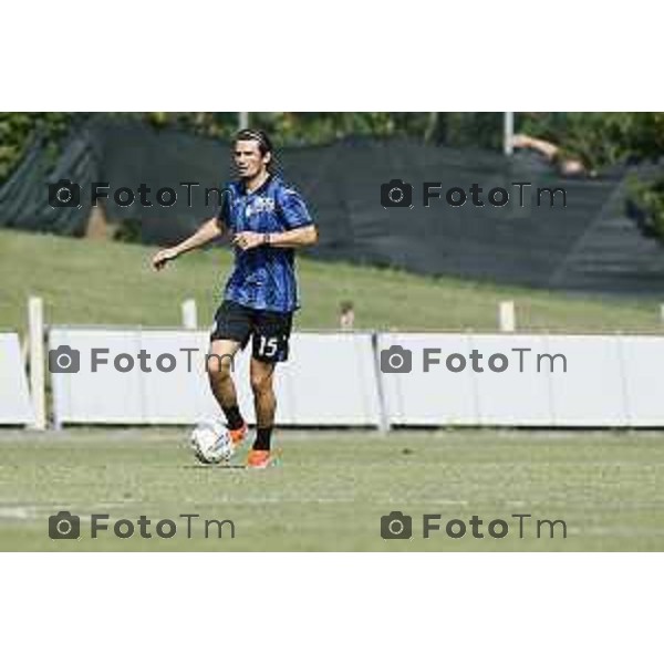 Tiziano Manzoni/LaPresse 20--07- 2024 Bergamo, Italia Cronaca Zanica Bg allenamento con partita Atalanta Luglio 2024