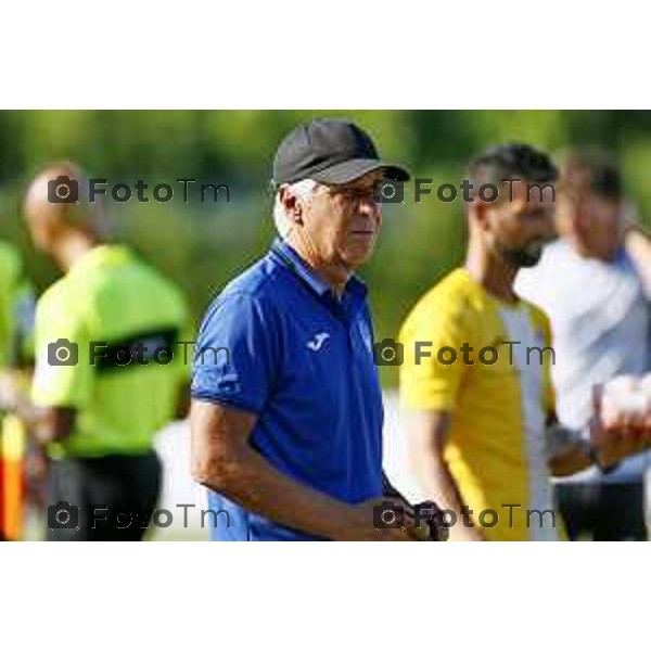 Tiziano Manzoni/LaPresse 20--07- 2024 Bergamo, Italia Cronaca Zanica Bg allenamento con partita Atalanta Luglio 2024