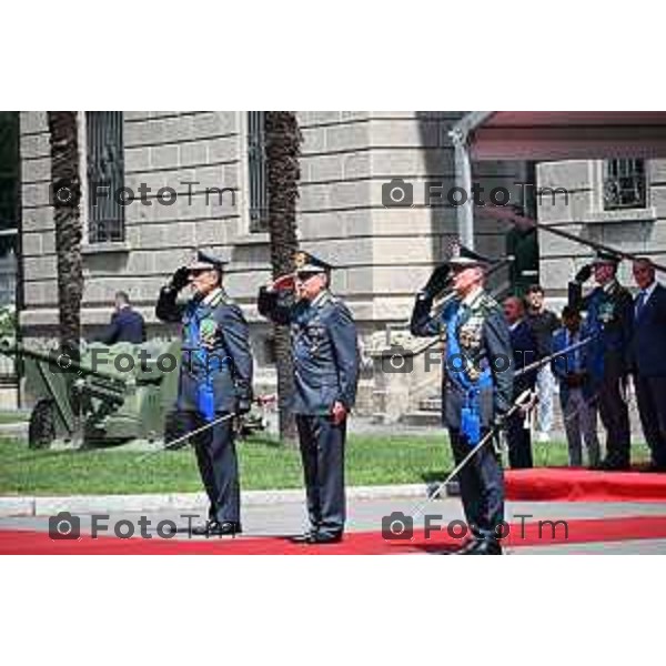 Tiziano Manzoni/LaPresse 29-07- 2024 Bergamo, Italia Cronaca Bergamo insediato ufficialmente il generale Cosimo Di Gesù, nuovo comandante dell’Accademia della Guardia di Finanza