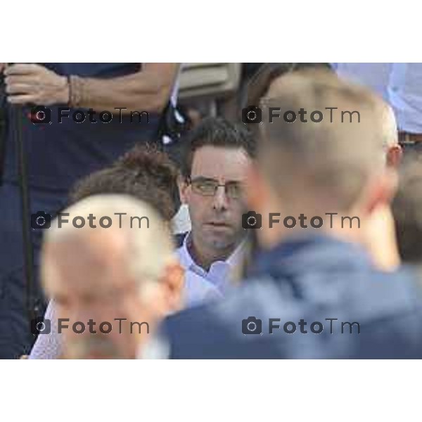 Tiziano Manzoni/LaPresse 03 -05- 2024 Bergamo, Italia Cronaca Bottanuco Bg Funerale di Sharon Verzeni uccisa a Terno d\'Isola