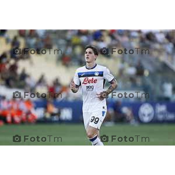 Tiziano Manzoni/LaPresse 04-08- 2024 Bergamo, Italia Sport Amichevole Atalanta Zaniolo Nicolo