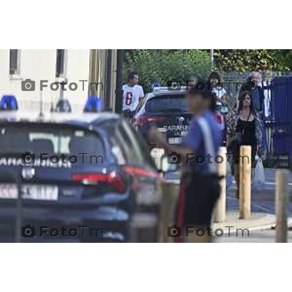 Tiziano Manzoni/LaPresse 28-08- 2024 Bergamo, Italia Cronaca Nera Sharon VerzeniTerno D\'Isola BG Omicidio Sharon Verzeni ricerca arma delitto