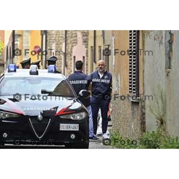 Tiziano Manzoni/LaPresse 03-08- 2024 Bergamo, Italia Cronaca Nera Suisio BG Omicidio Sharon Verzeni RIS nella casa occupata di Moussa Sangare