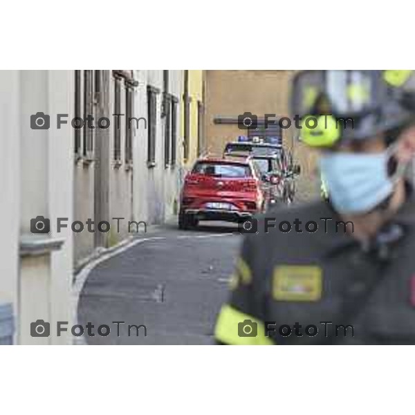 Tiziano Manzoni/LaPresse 03-08- 2024 Bergamo, Italia Cronaca Nera Suisio BG Omicidio Sharon Verzeni RIS nella casa occupata di Moussa Sangare