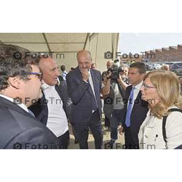 Tiziano Manzoni/LaPresse 11-09- 2024 Bergamo, Italia CronacaDalmine inaugura collegamento termovalorizzatore Rea e il sistema del teleriscaldamento A2A di Bergamo Marco Sperandio, Presidente di Rea Dalmine, e Renato Mazzoncini, Amministratore delegato di A2A. Interverranno l’assessore regionale all’Ambiente e al Clima Giorgio Maione, la sindaca di Bergamo Elena Carnevali, il sindaco di Dalmine Francesco Bramani e il consigliere delegato della Provincia di Bergamo Gianfranco Masper