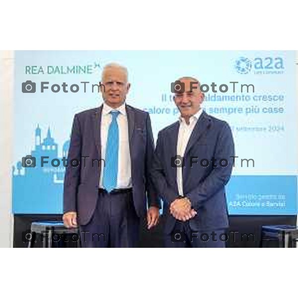 Il teleriscaldamento cresce per dare calore pulito a sempre più case, Inaugurazione presso Rea Dalmine, Dalmine, 11 Settembre 2024. Ph. Davide Brunori