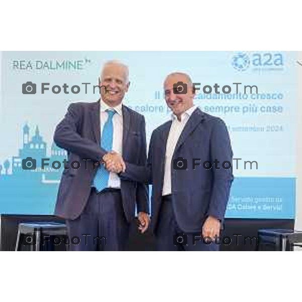 Il teleriscaldamento cresce per dare calore pulito a sempre più case, Inaugurazione presso Rea Dalmine, Dalmine, 11 Settembre 2024. Ph. Davide Brunori