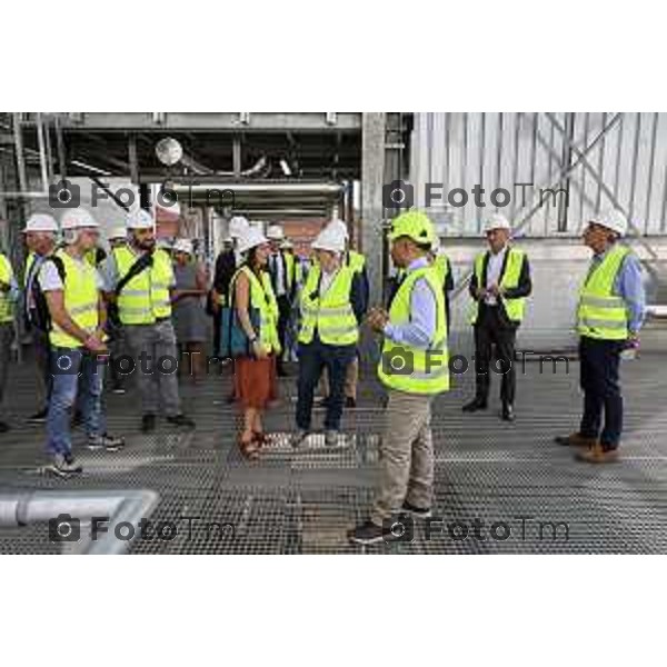 Il teleriscaldamento cresce per dare calore pulito a sempre più case, Inaugurazione presso Rea Dalmine, Dalmine, 11 Settembre 2024. Ph. Davide Brunori